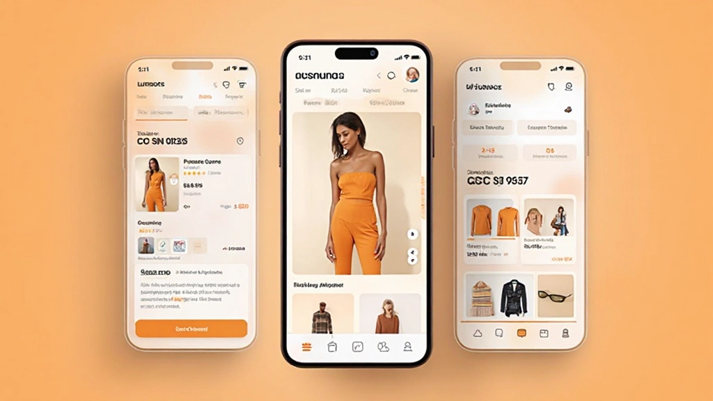 E-commerce mobile app design project